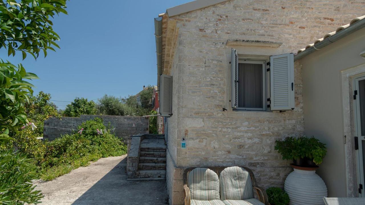 Villa Emilios Stone House Gáios Exterior foto